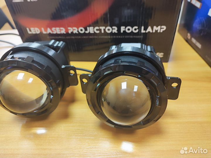 Лазерные LED туманки Ford focus 2