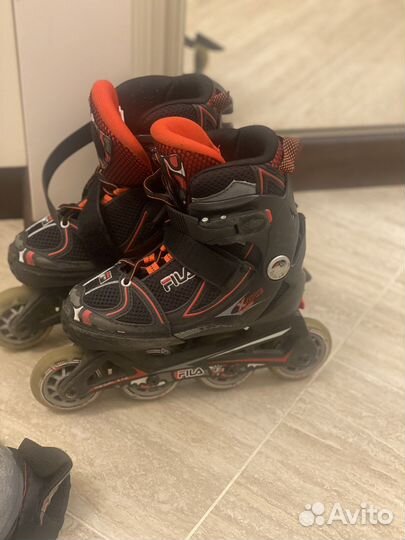 Роликовык коньки детские Fila
