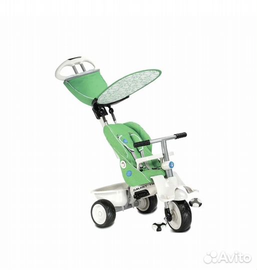 Велосипед SMART Trike Recliner 4 в 1 зеленый