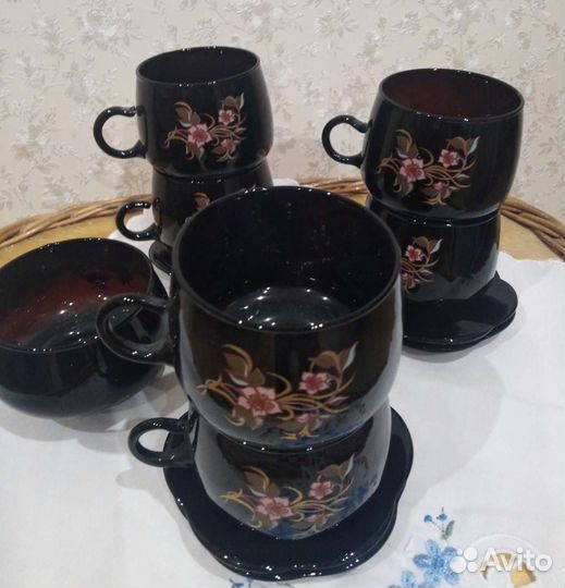 Набор чайный времен СССР