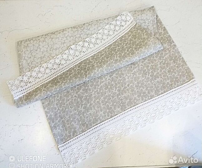 Кухонные полотенца лен