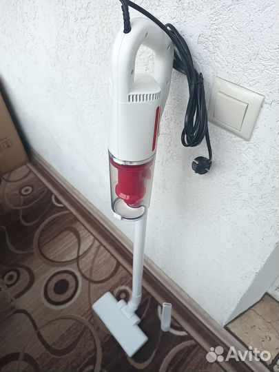 Пылесос вертикальный homestar hs-1025 белый