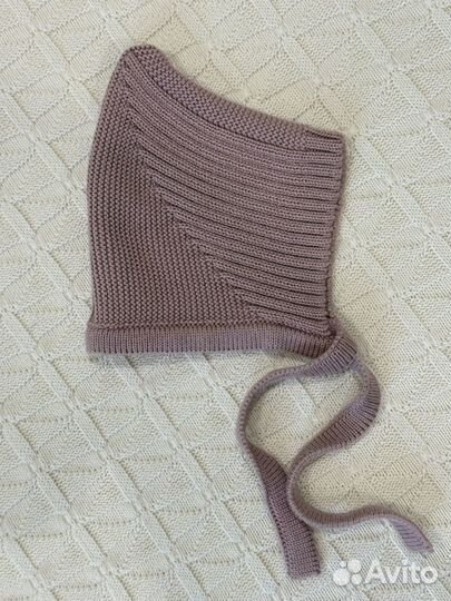 Шапка детская демисезонная на 0-3 месяца