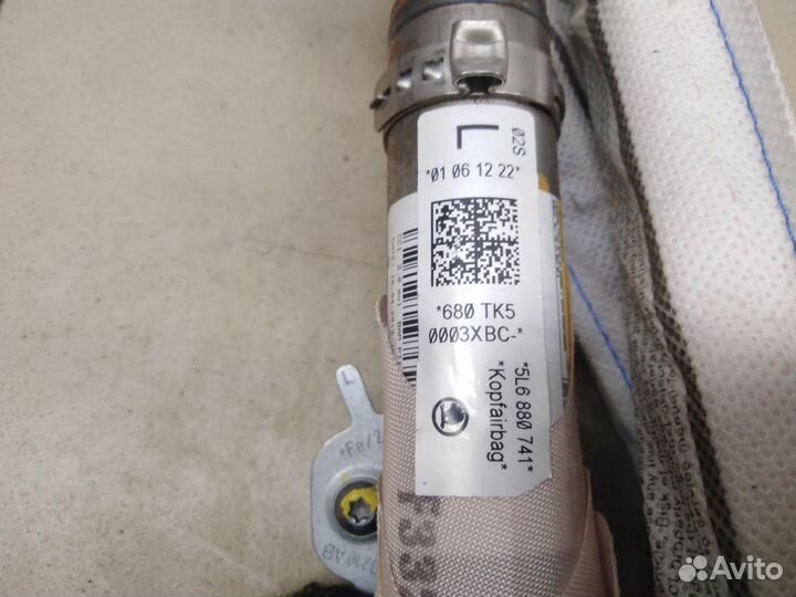 Подушка безопасности боковая (шторка) Yeti 2009