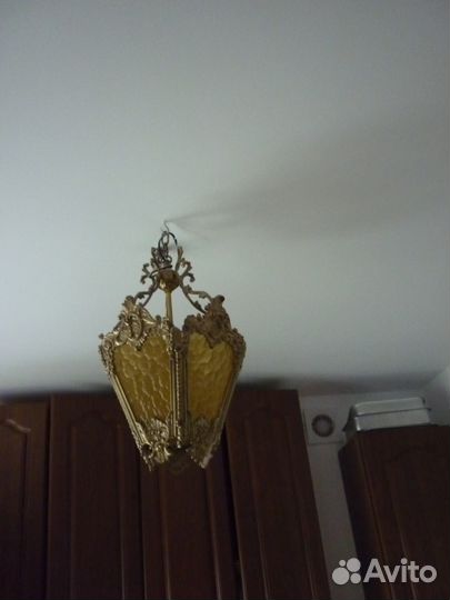 Люстра бронза