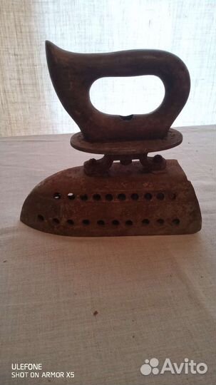 Старый утюг.Спиртовой,без спиртовки