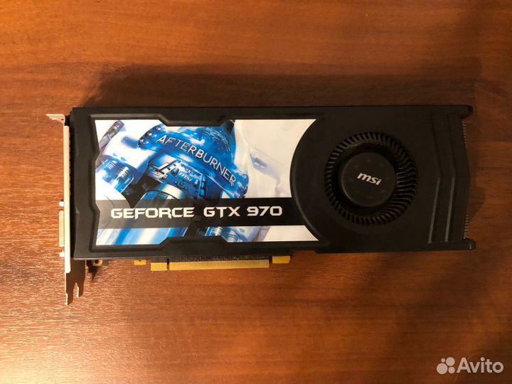 Шустрее GTX1060. MSI GTX 970 4Gb gddr5, 256bit