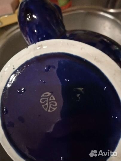 Заварочный чайник и ваза /фарфоровые