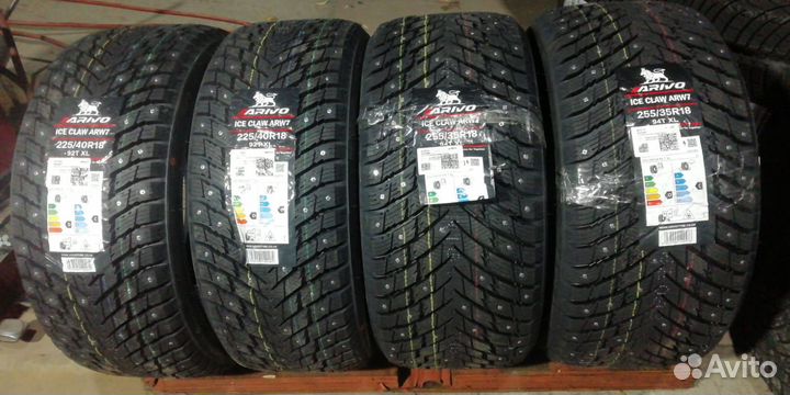 Arivo Ice Claw ARW7 225/40 R18 и 255/35 R18 100T