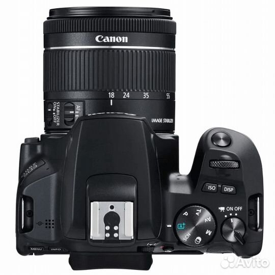 Фотоаппарат Canon EOS 250D Kit черный EF-S 18-55mm