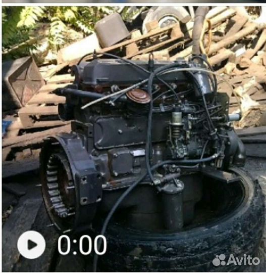 Мотор mercedes ом 366