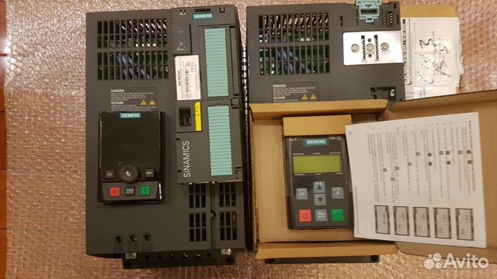 Преобразователи частоты Siemens Sinamics 0.4-160кВ
