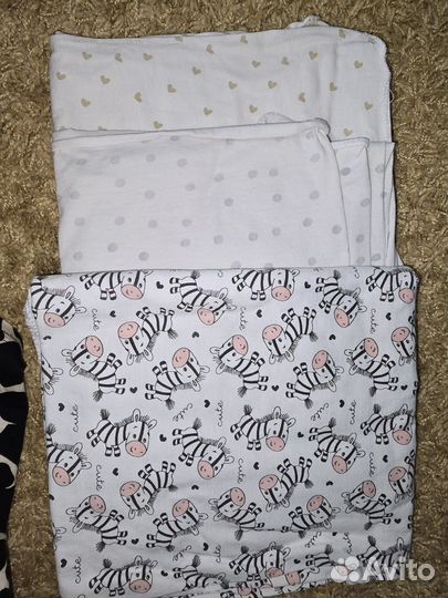 Пелёнки и плед отличное состояние