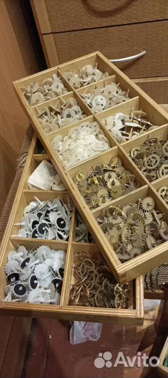 Детали для будильников из СССР