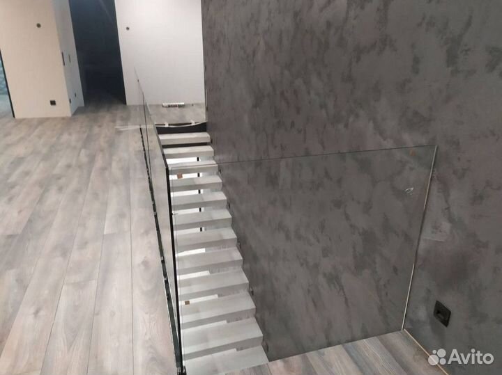 Перила и ограждение со стеклом. Монтаж от 1 дня