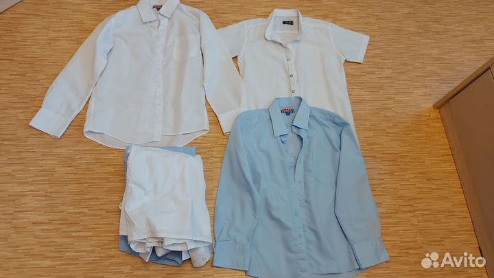 Рубашки школьные