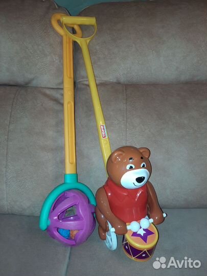 Каталка с ручкой