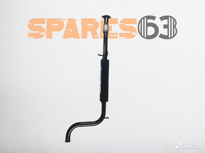 Резонатор прямоточный StinGer-auto Калина с гофрой