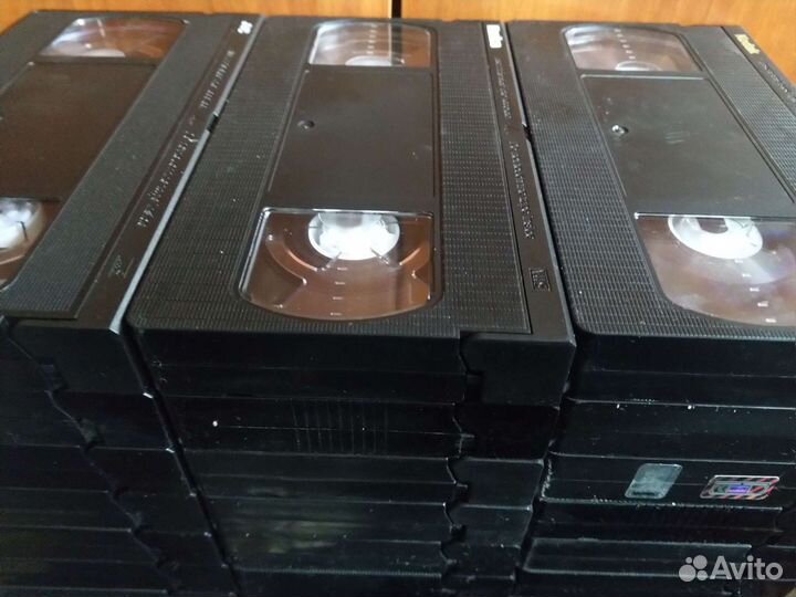 Видеокассеты VHS б.у. для записи 180-240 мин