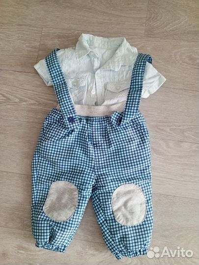 Вещи пакетом на мальчика 62 68