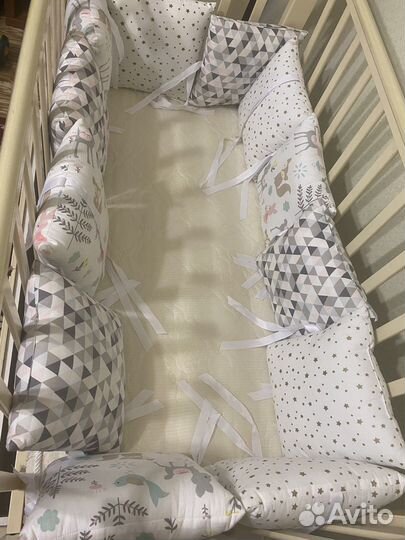 Подушки в манеж