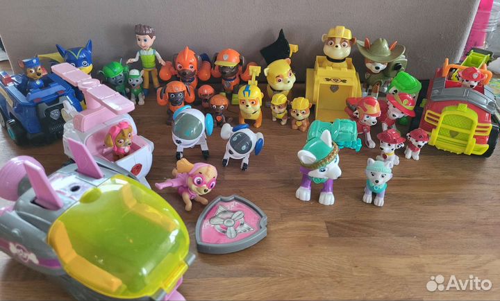 Игрушки щенячий патруль