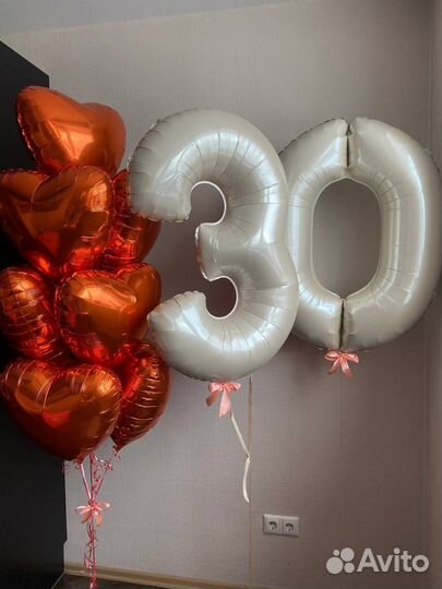 Воздушные шары на юбилей
