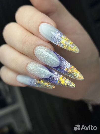 Наращивание ногтей, модель