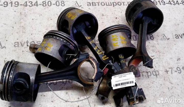 Поршень с шатуном км-т volkswagen Passat B3