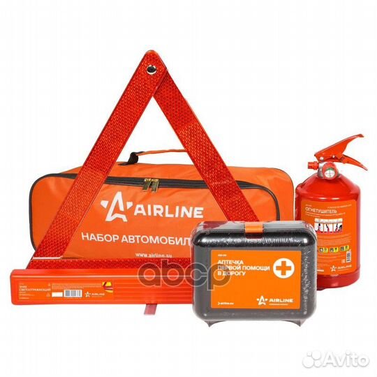 Набор автомобилиста эко (Знак AT-01+Аптечка A