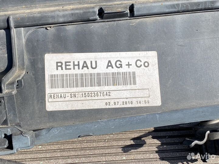 Задний бампер черный Mercedes w212