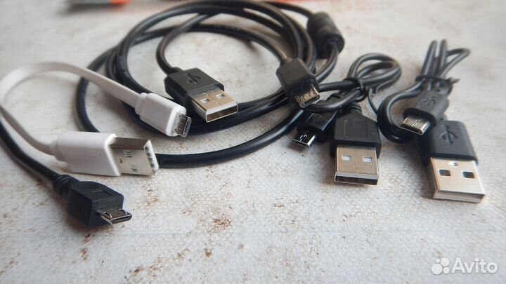 Кабель micro USB OTG короткие длинные