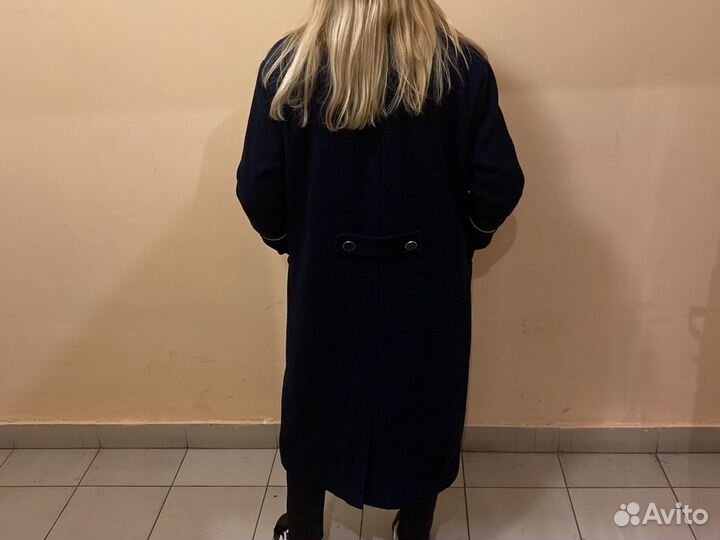 Пальто зима Softgey 42 44 удлинённое