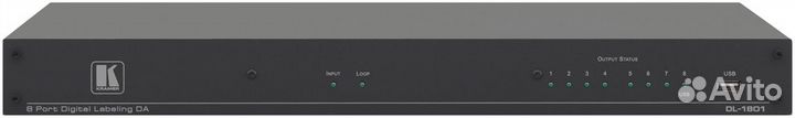 Kramer DL-1801, Усилитель-распределитель 1:8 сигна
