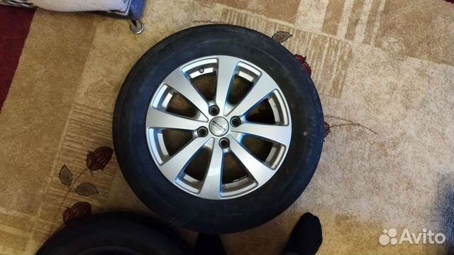 Литые диски r15 4x100 с летней резиной