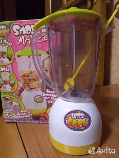 Блендер для коктейлей детский 5+ новый