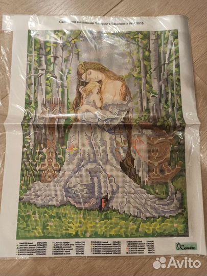 Схема для вышивания бисером 