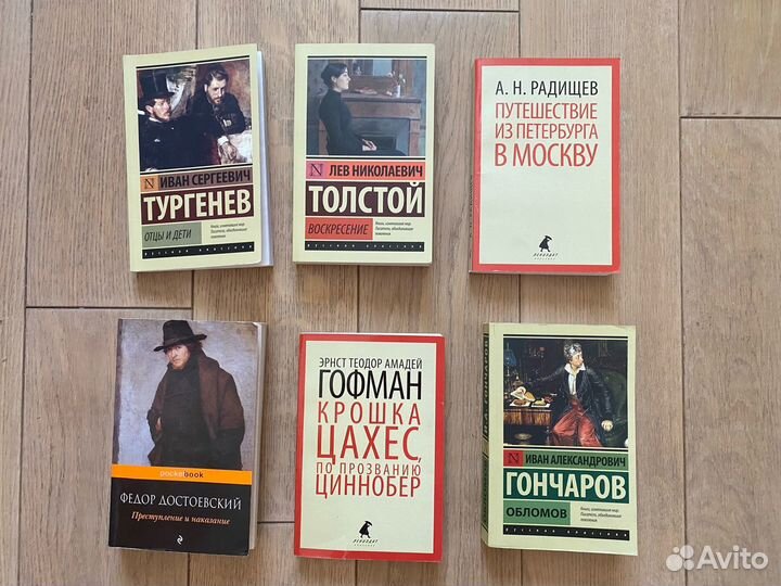 Классическая литература: Пушкин, Достоевский и др