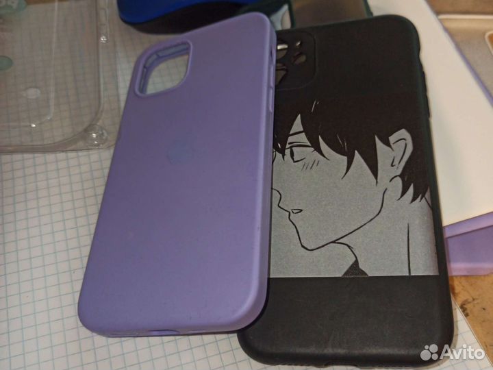Чехлы на разные айфоны 9 шт