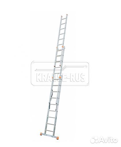 Трехсекционная лестница Krause Monto Tribilo 3x14