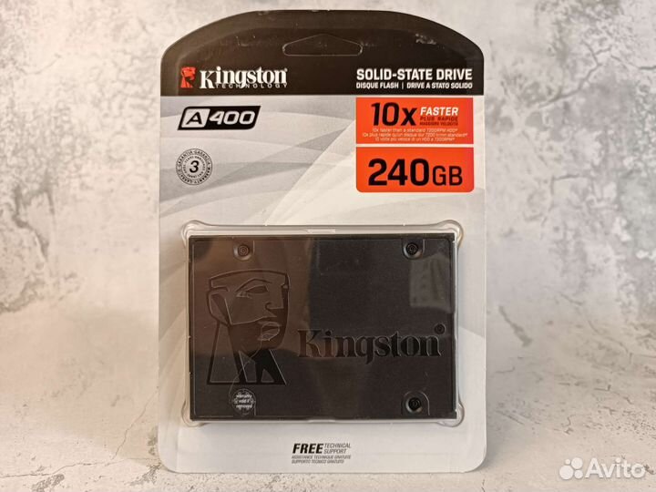 Новый SSD Kingston 240gb новые опт/розница