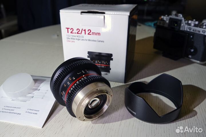 Samyang 12mm T2.2 Fujifilm