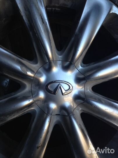Колеса 2 шт. Диски Инфинити и Шины Хакапеллита 5