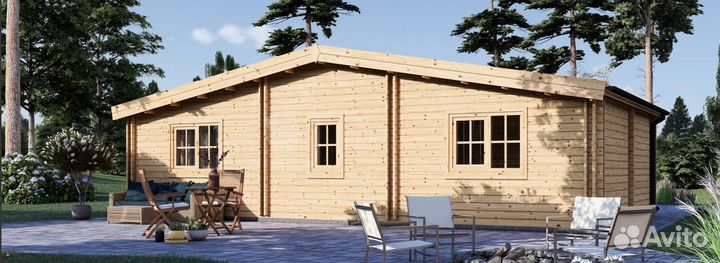 Дом из бруса филипп 44 10,5x6
