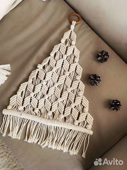 Ёлочка макраме