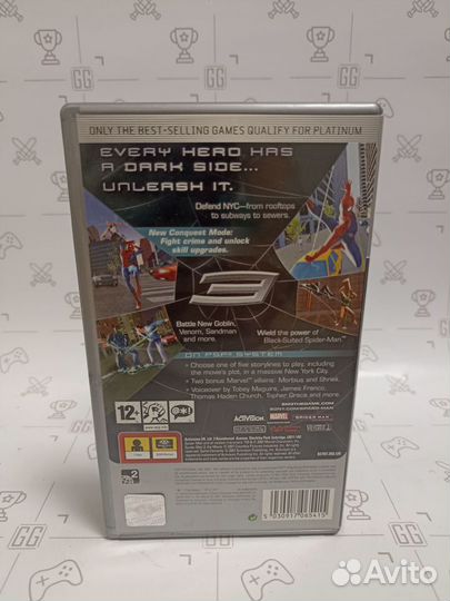 Spider Man 3 для PSP