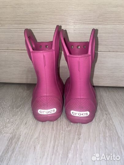 Резиновые сапоги crocs c7