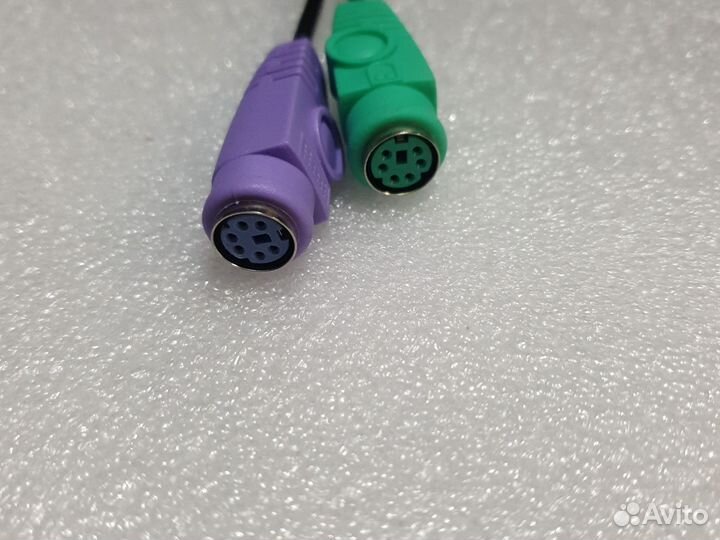 Переходник USB 2.0 Type-A - PS/2 x2 б/у