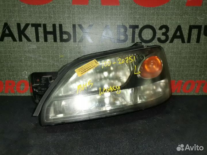 Фара левая Субару Легаси BH5 100-20751 ксено