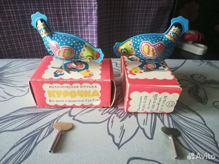 Заводная игрушка СССР